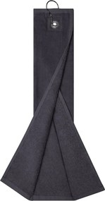 Daiber Golfový uterák MB432 - Antracit | 30 x 50 cm