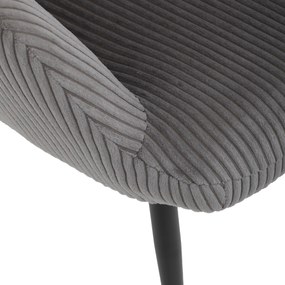 Relaxačné kreslo s podnožkou L7285 GREY6, sivé