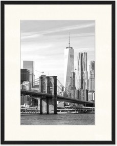 Nástenná dekorácia v ráme Brooklin Bridge
