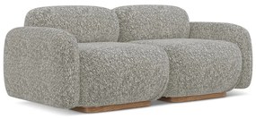 Sivá pohovka 190 cm Ailani – Makamii