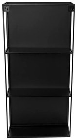 Nástenné zrkadlo s poličkou 30x62 cm Cubiko - Umbra