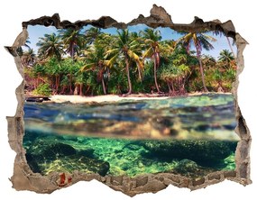 Nálepka fototapeta 3D na zeď Tropické pláže nd-k-90407162