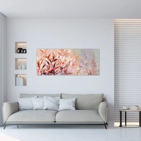 Obraz - Maľba pastelová jeseň (120x50 cm)