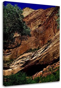 Obraz na plátně Krajina Skály Příroda - 80x120 cm