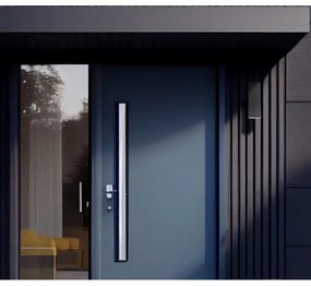 Vonkajšie nástenné svietidlo 2xGU10/35W/230V IP54 hranatý čierna