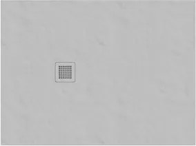 Ravak Slate Pro sprchová vanička obdĺžniková 100x80 cm liaty mramor smoke grey XA03A43O010