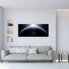 Obraz vesmírneho telesa (120x50 cm)