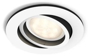 PHILIPS HUE Zápustné bodové LED inteligentné osvetlenie HUE MILLISKIN, 1x GU10, 5W, teplá biela-studená biela, o