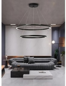 Immax NEO 07158-B80-60 - LED Stmievateľný luster FINO LED/93W/230V Tuya čierna + DO