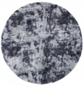 Koberec SILK DYED MR-577 sivý kruh