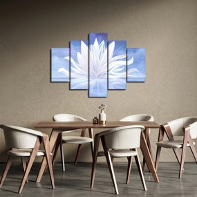 Obraz - Lotusový kvet (150x105 cm)