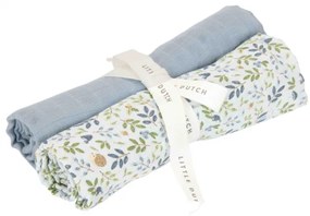 Little Dutch Plienky 70x70cm Forest Adventure & Denim Blue 2ks