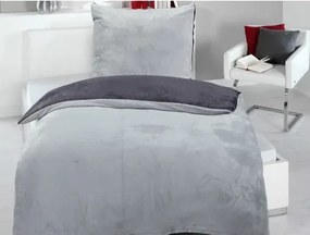 Obliečky Cashmere Touch Wende, strieborná/antracit%