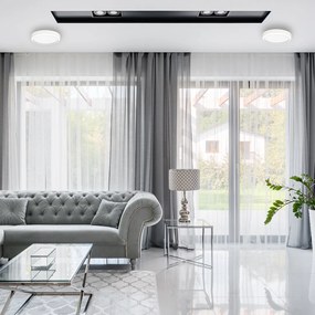 Stropné LED svietidlo Gea, 1x LED 36w, 3000-6000k, w