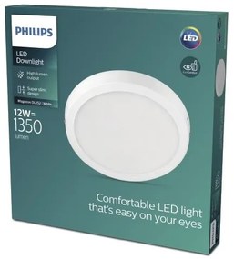 Philips - LED Stropné svietidlo MAGNEOS LED/12W/230V 4000K biela