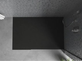 Mexen Otto, SMC obdĺžniková sprchová vanička 140 x 90 cm, čierna, 4N709014