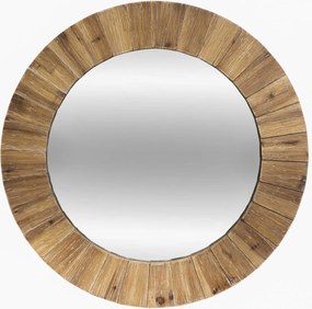 Zrkadlo Jazlyn, hnedé