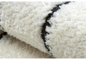 Kusový koberec Carpinus krémovočierný 160x220cm