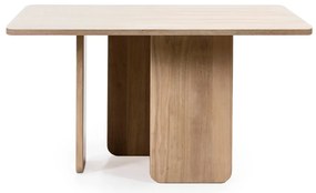 Jedálenský stôl v jaseňovom dekore Teulat Arq, 137 x 137 cm