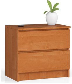 Nočný stolík K60 2SZ CLP olcha