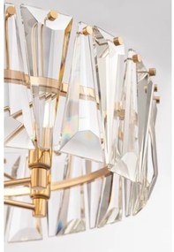 Maytoni MOD043PL-06G - Luster na reťazi PUNTES 6xE14/60W/230V zlatá