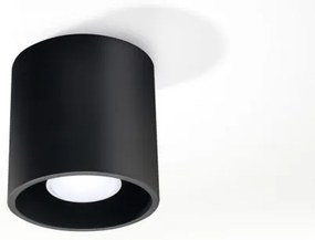 Sollux SL.0016 - Bodové svietidlo ORBIS 1 1xGU10/10W/230V čierna