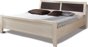 Posteľ s úložným priestorom Luxor 180x200 cm, polárny smrekovec