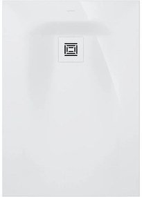 DURAVIT Sustano obdĺžniková sprchová vanička z materiálu DuraSolid, Antislip, 1000 x 700 x 30 mm, biela lesklá, 720272730000000