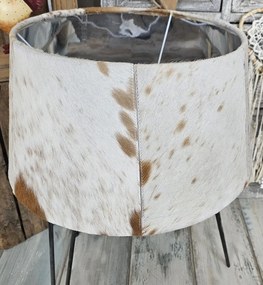 Tienidlo na lampu s dizajnom hovädzej kože - 40 * 50 * 26 cm