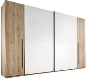 Šatní skříň Mediwa 73 315 cm dub Artisan/bílá