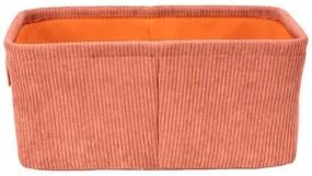 Ružový úložný box Wenko Anela, 28 x 12 cm