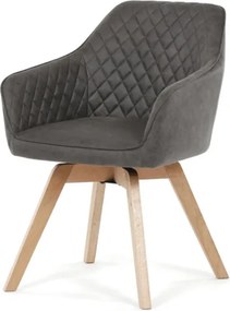 Jedálenská stolička čierna DCH-435 BK3