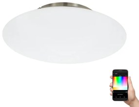Eglo 97811 - LED RGB Stmievateľné stropné svietidlo FRATTINA-C 1xLED/27W/230V