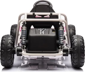 LEAN CARS Elektrické autíčko Buggy A8812 24V, ružové