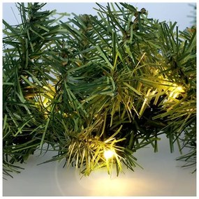 Solight 1V298 - LED vonkajšia vianočná dekorácia GIRLANDA 80xLED/3xAA 500 cm IP44