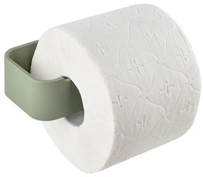 Svetlozelený nástenný kovový držiak na toaletný papier Ume – Zone