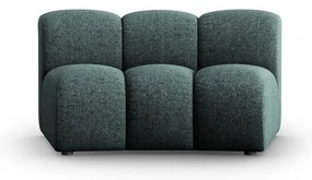 Tyrkysovomodrý modul pohovky (stredový diel) Lupine – Micadoni Home