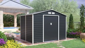 Záhradný domček G21 GAH 529 - 277 x 191 cm, antracitový