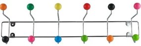 Nástenný vešiak Present Time Saturnus 54 cm multicolor kovový