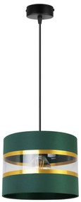 Závesné svietidlo Elegance, 1x textilné tienidlo (výber zo 6 farieb), (výber z 2 farieb konštrukcie), g