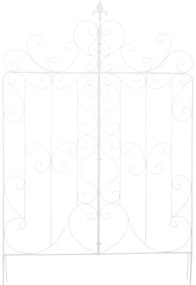 Mriežka na popínavé rastliny Mandevilla - 133 x 99 cm - Biela