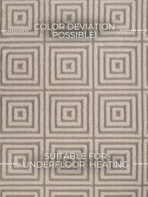 ELLE Decoration, Behúň Perles 106184 White Cream z kolekcie Elle, 80x240, béžová, obývacia izba