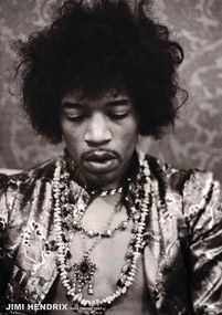 Plagát, Obraz - Jimi Hendrix - Hollywood 1967