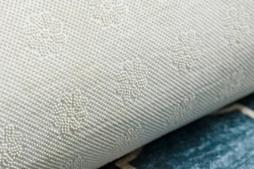 Dywany Łuszczów, Kusový koberec ANDRE Maroccan trellis 1181 blue, 160x220, modrá, chodba / predsieň