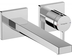 Hansgrohe Tecturis E - Páková umývadlová batéria EcoSmart+ pod omietku s výtokom 225 mm, chróm 73051000