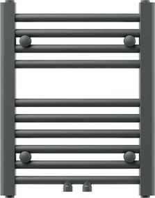 Mexen Ares, vykurovacie teleso 500x400 mm, 179 W, čierna matná, W102-0500-400-00-66
