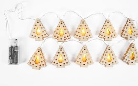 LED girlanda CD009 drevené stromčeky