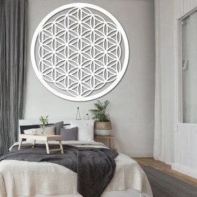 Drevená dekorácia Kvet života – posvätná geometria a mandala na stenu | SENTOP PR0168-akcia20