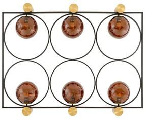 Balance Circle nástenná lampa viacfarebná