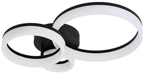 Searchlight 62793BK - LED Stmievané stropné svietidlo TRIPLE LED/25W/230V